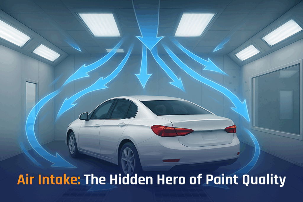 The Critical Role of Air Intake in Spray Paint Booths