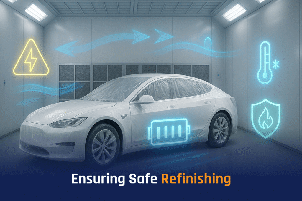 Ensuring Safe Refinishing: Our Approach to High-Voltage Vehicle Safety Standards