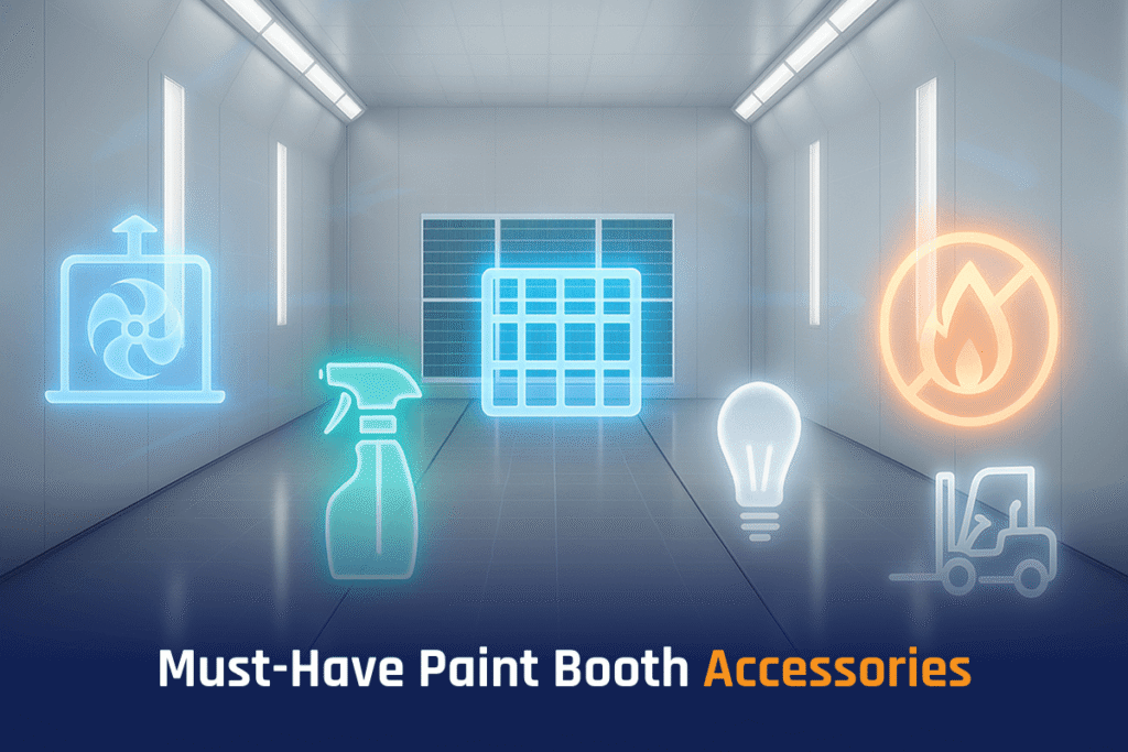 Must-Have Paint Booth Accessories: From AMUs to Coatings