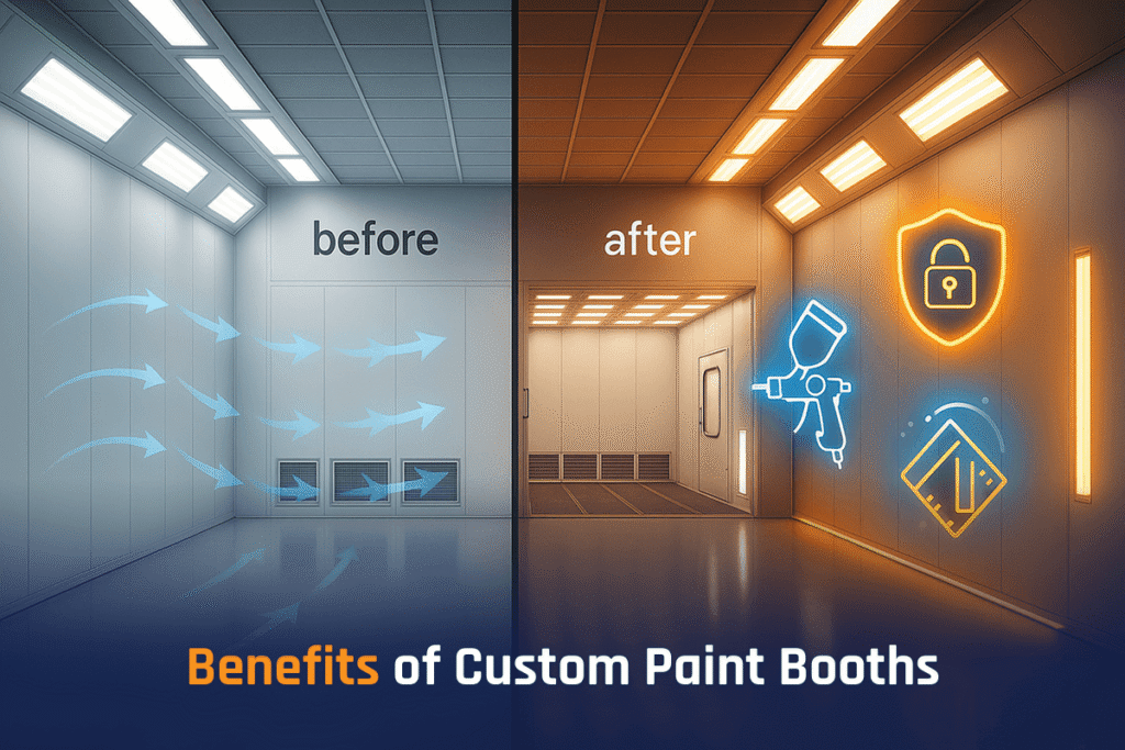 The Benefits of Custom Paint Booths for Your Business