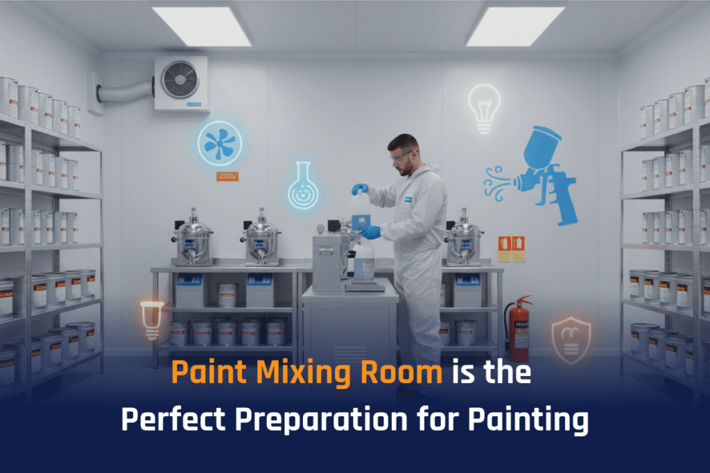 A Paint Mixing Room is the Perfect Preparation for Painting