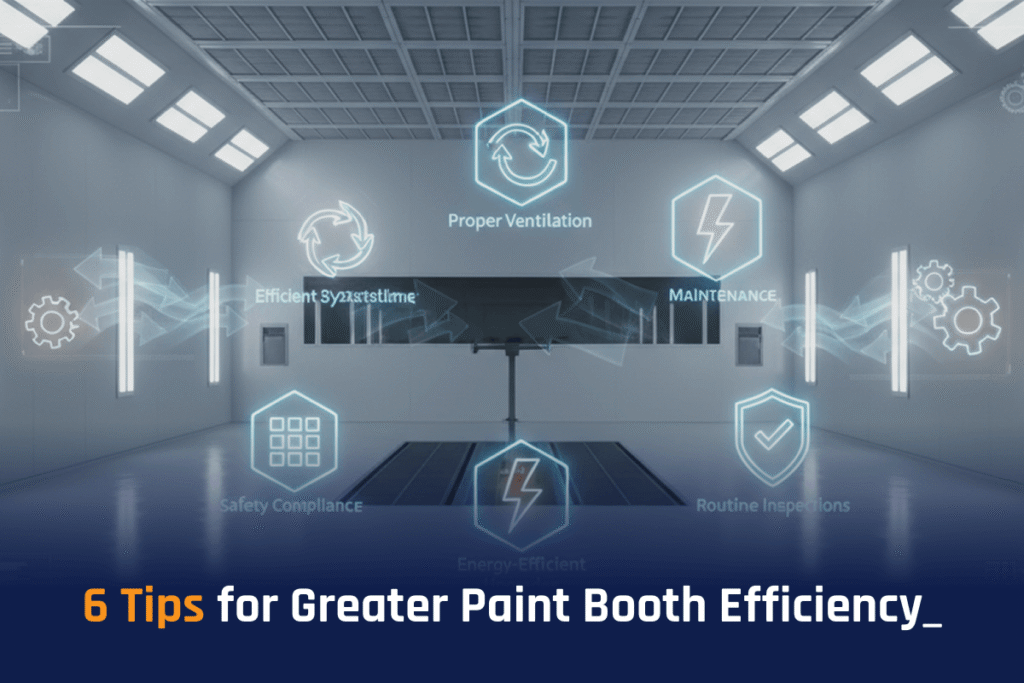 6 Tips for Greater Paint Booth Efficiency