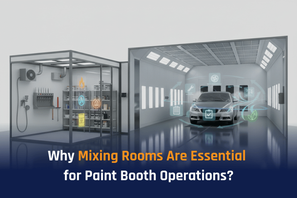 Why Mixing Rooms Are Essential for Paint Booth Operations?