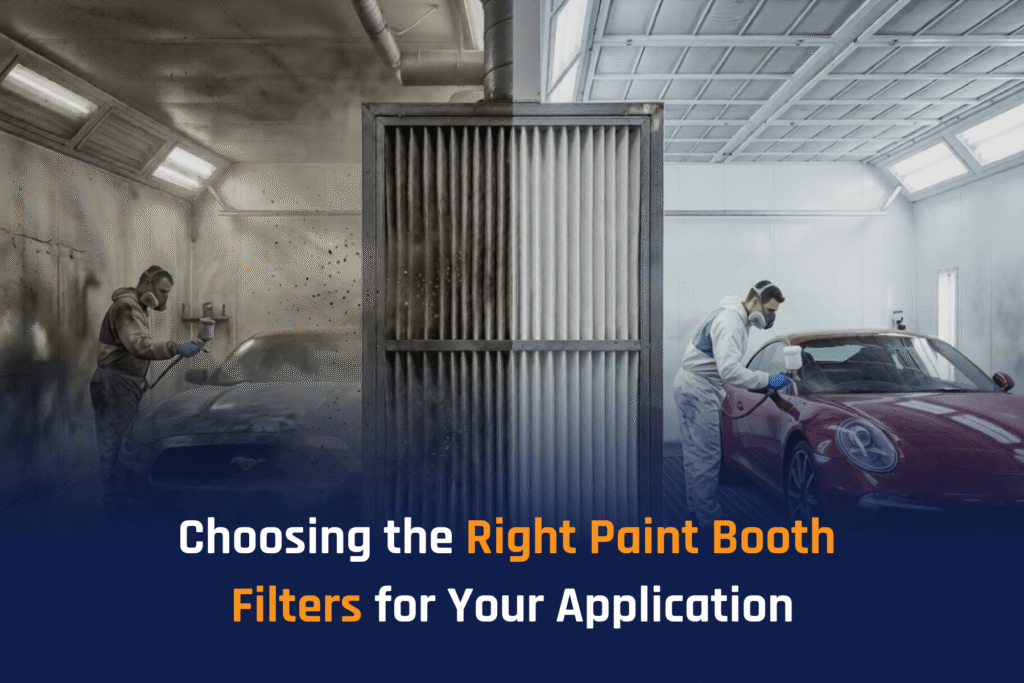 Choosing the Right Paint Booth Filters for Your Application
