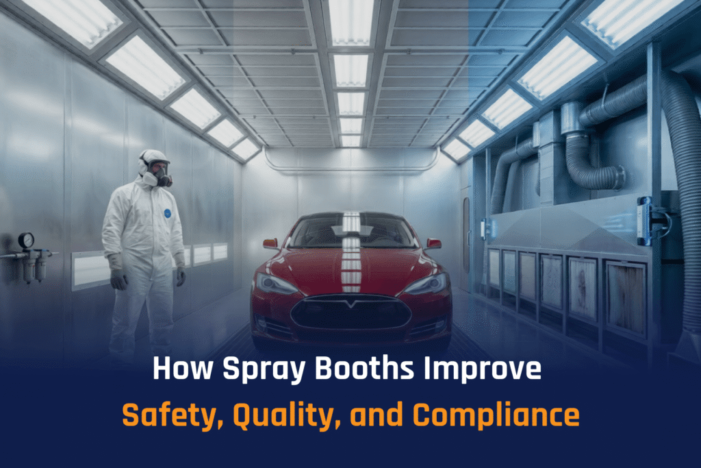 How Spray Booths Improve Safety, Quality, and Compliance