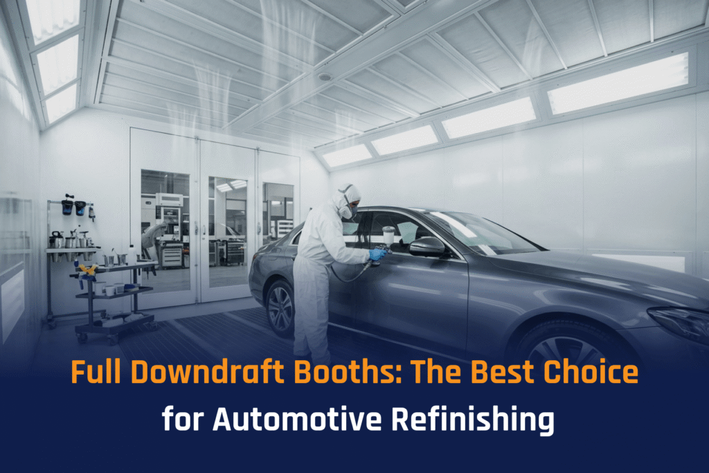 Full Downdraft Booths: The Best Choice for Automotive Refinishing